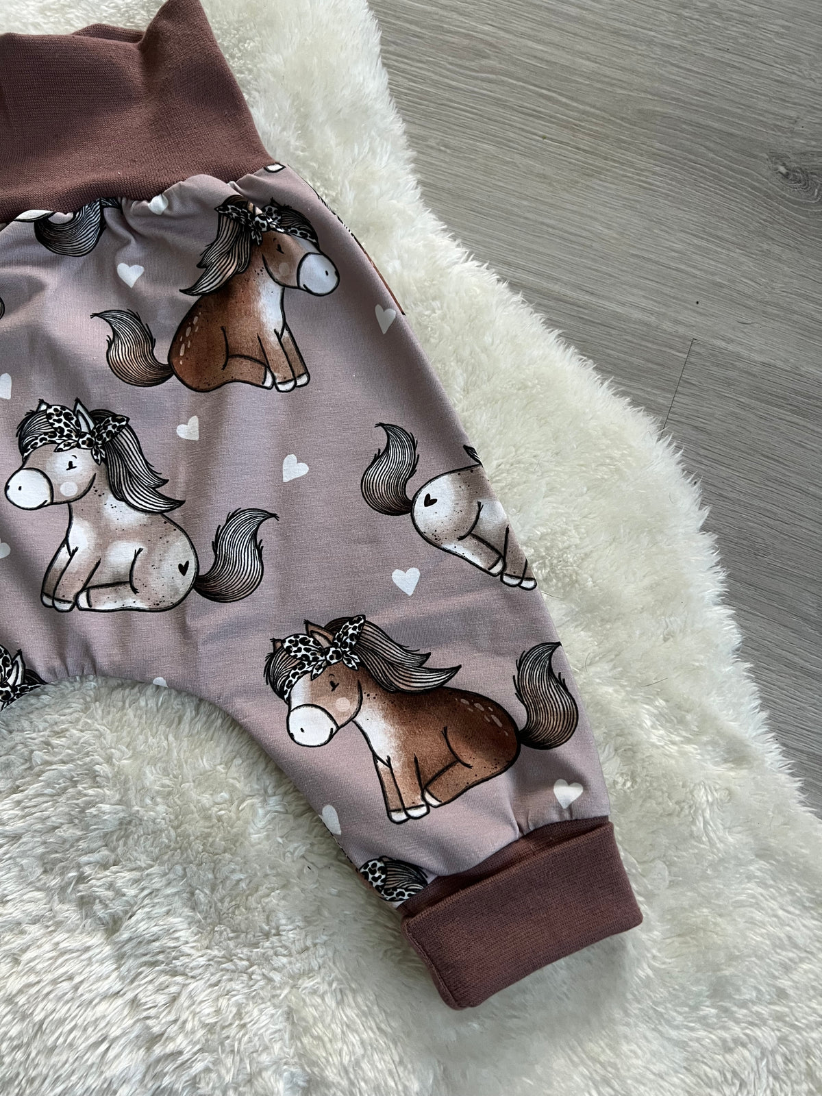 Pumphose Pferde 🌸🐴 | Gr. 80/86