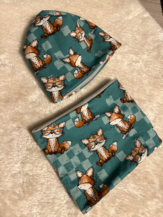 Mütze und Loop KU 50cm