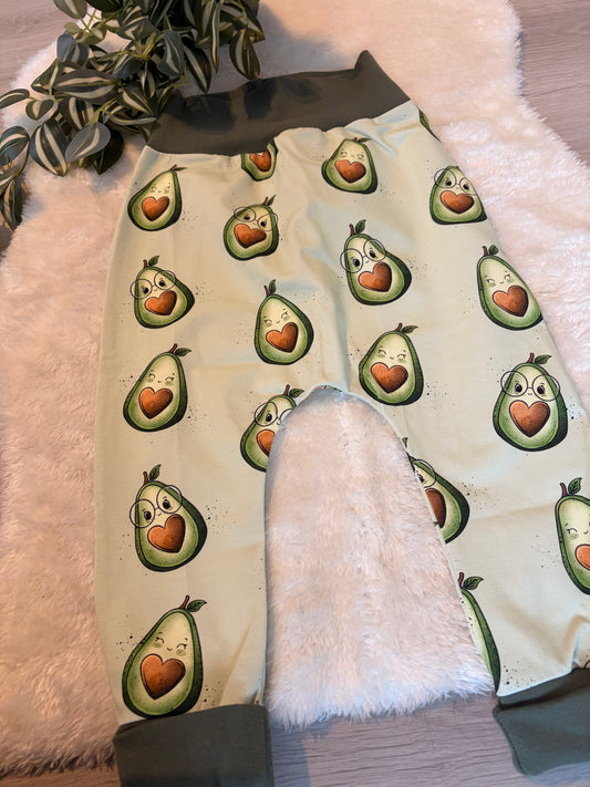 Pumphose Avocado-Gesichter Gr.98